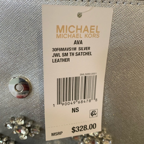 Michael Kors Leather Satchel Purse - Picture 6 of 7